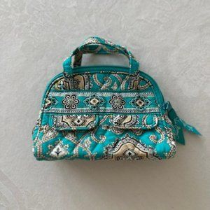 NWOT Vera Bradley Mini Satchel in Totally Turquoise